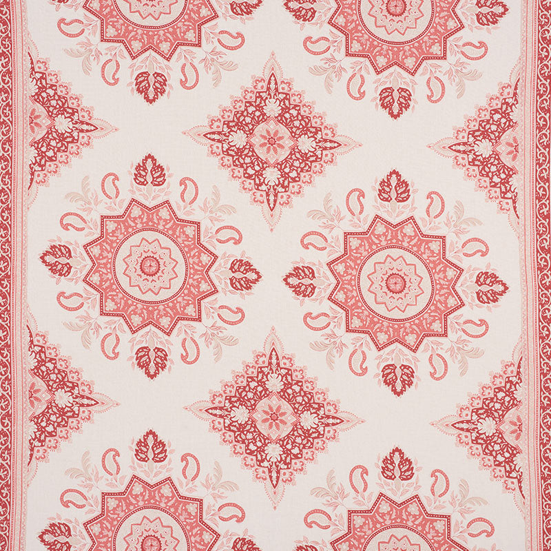 SCHUMACHER  MARK D. SIKES MONTECITO MEDALLION   Faded Red   - 176483