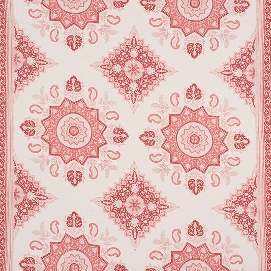 SCHUMACHER  MARK D. SIKES MONTECITO MEDALLION   Faded Red   - 176483