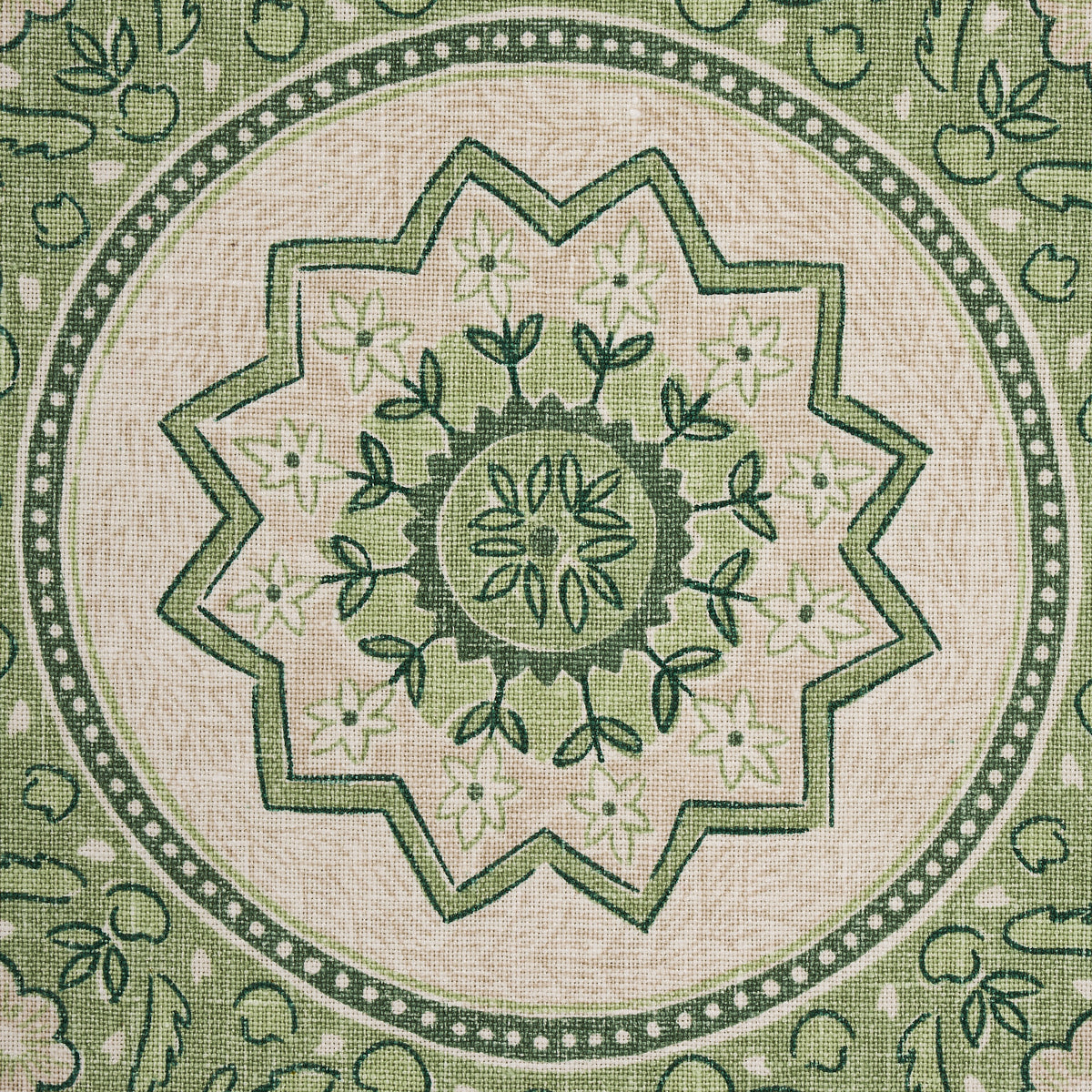 SCHUMACHER  MARK D. SIKES MONTECITO MEDALLION   Leaf Green   - 176485