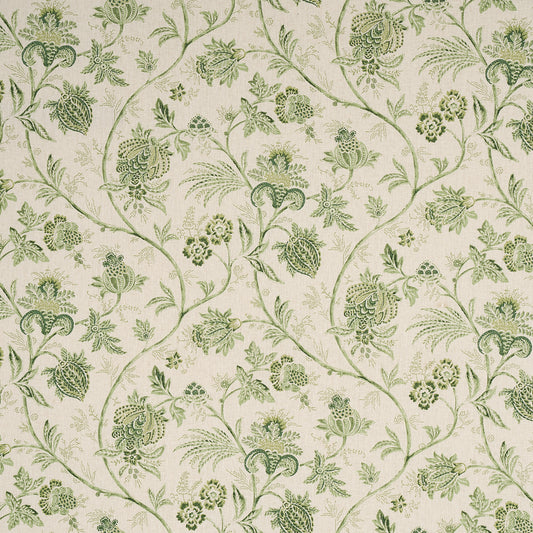SCHUMACHER  MARK D. SIKES CHINOISERIE VINE PRINTS PRINTS LEAF GREEN   - 176492