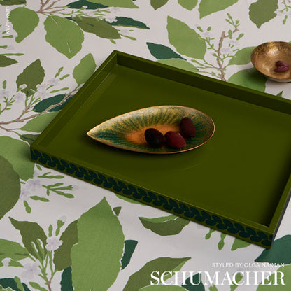 SCHUMACHER  MILES REDD DOGWOOD LEAF   Ivory   - 176520