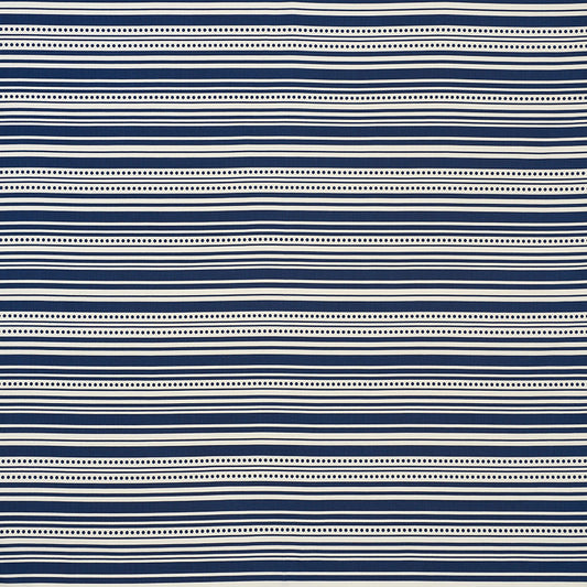SCHUMACHER  STUDIO BON STRIPEDOT II INDOOR/OUTDOOR   Navy   - 176592