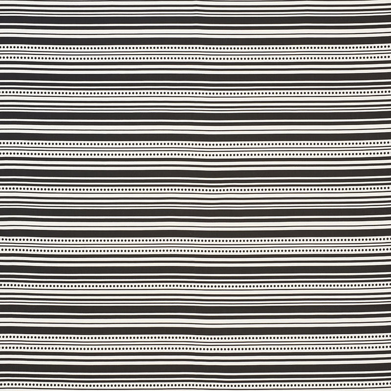 SCHUMACHER  STUDIO BON STRIPEDOT II INDOOR/OUTDOOR   Black   - 176593