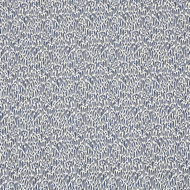SCHUMACHER  STUDIO BON GRASS II INDOOR/OUTDOOR   Navy   - 176601