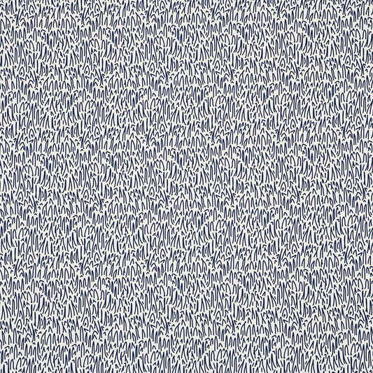 SCHUMACHER  STUDIO BON GRASS II INDOOR/OUTDOOR   Navy   - 176601
