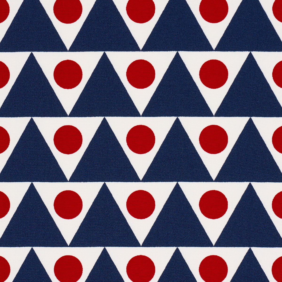 SCHUMACHER  STUDIO BON PENNANT II INDOOR/OUTDOOR   Navy & Red   - 176642