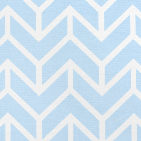 SCHUMACHER  INDOOR/OUTDOOR PRINTS CHEVRON INDOOR/OUTDOOR   Sky   - 176693