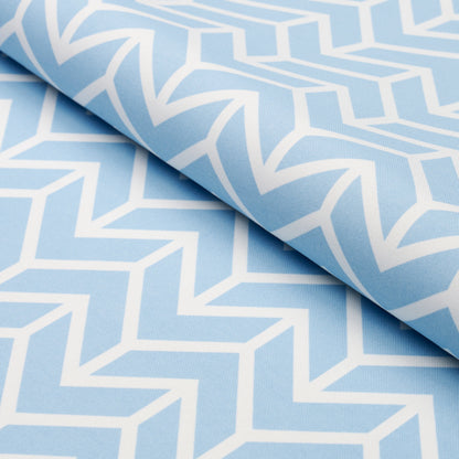 SCHUMACHER  INDOOR/OUTDOOR PRINTS CHEVRON INDOOR/OUTDOOR   Sky   - 176693