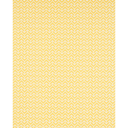 SCHUMACHER  FULL BLOOM CHEVRON INDOOR/OUTDOOR   Yellow   - 176694