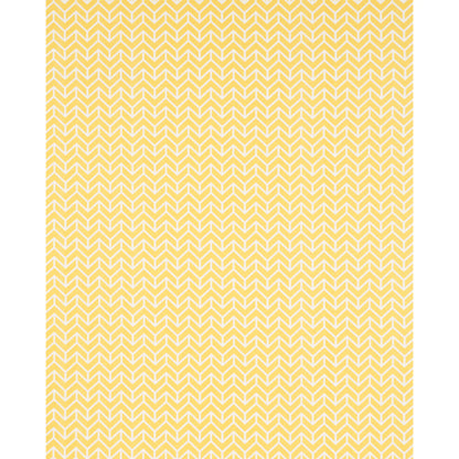 SCHUMACHER  FULL BLOOM CHEVRON INDOOR/OUTDOOR   Yellow   - 176694