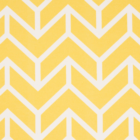 SCHUMACHER  FULL BLOOM CHEVRON INDOOR/OUTDOOR   Yellow   - 176694
