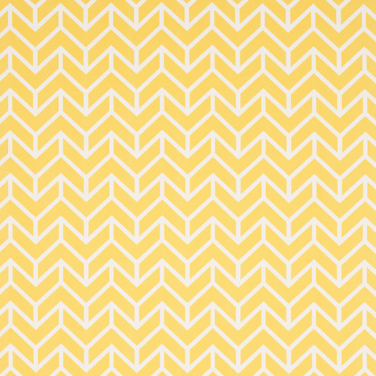 SCHUMACHER  FULL BLOOM CHEVRON INDOOR/OUTDOOR   Yellow   - 176694