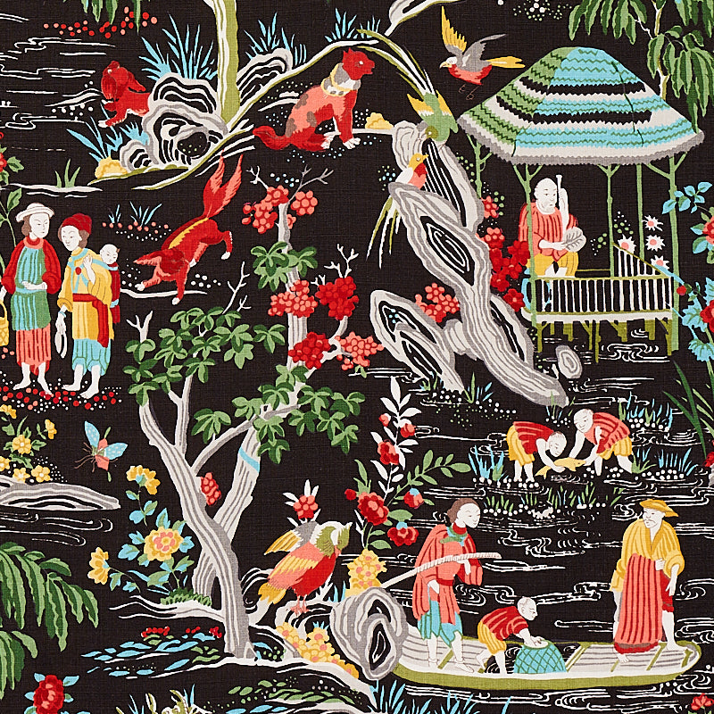 SCHUMACHER  SCHUMACHER CLASSICS YANGTZE RIVER PRINTS PRINTS ONYX   - 176771