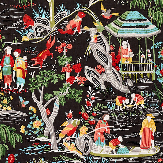 SCHUMACHER  SCHUMACHER CLASSICS YANGTZE RIVER PRINTS PRINTS ONYX   - 176771