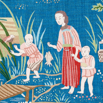 SCHUMACHER  SCHUMACHER CLASSICS YANGTZE RIVER PRINTS PRINTS PEACOCK   - 176775