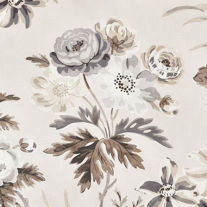 SCHUMACHER FABRIC  CLASSIC PRINTS CECIL CHINTZ   GRISAILLE   - 176810