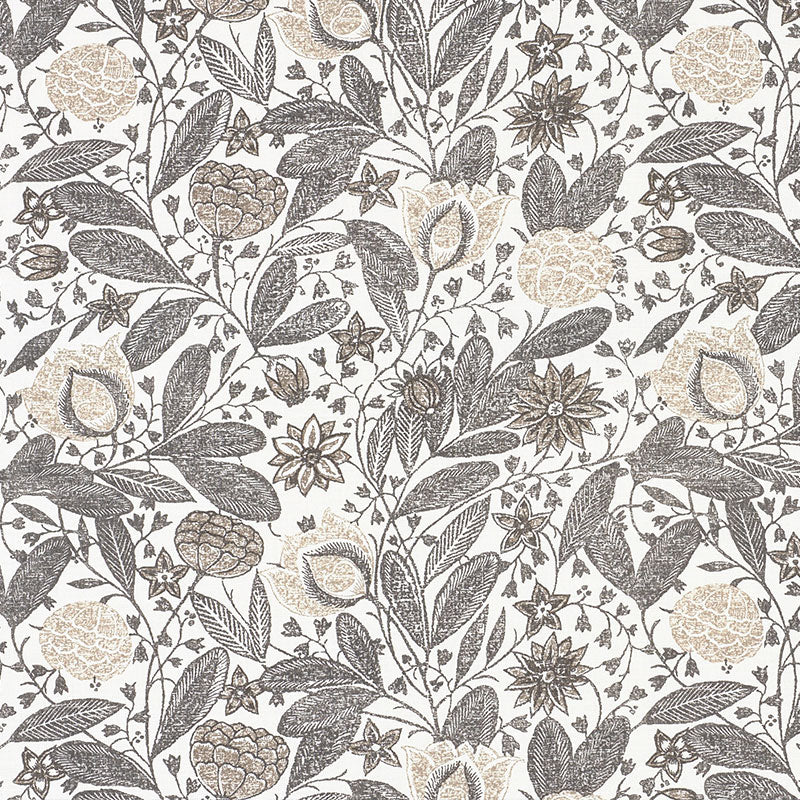 SCHUMACHER  WALLFLOWERS GLORIA PRINTS PRINTS GRISAILLE   - 176840