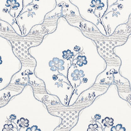 SCHUMACHER  COUNTRY CHIC MARELLA PRINTS PRINTS DELFT   - 176850