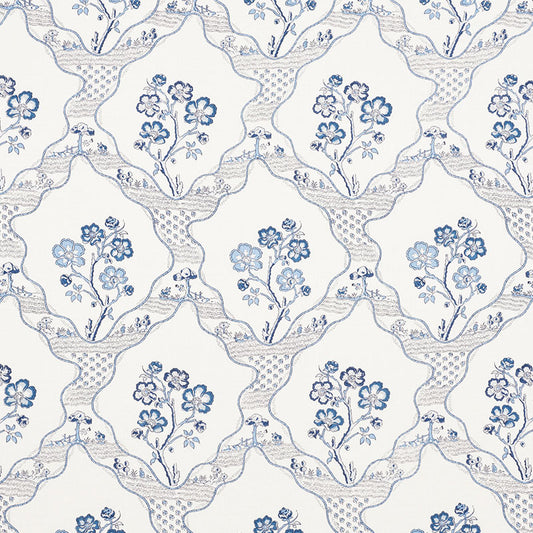 SCHUMACHER  COUNTRY CHIC MARELLA PRINTS PRINTS DELFT   - 176850