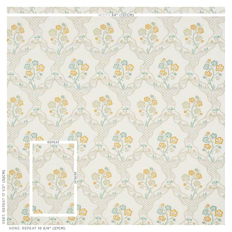 SCHUMACHER  COUNTRY CHIC MARELLA PRINTS PRINTS LEAF   - 176852