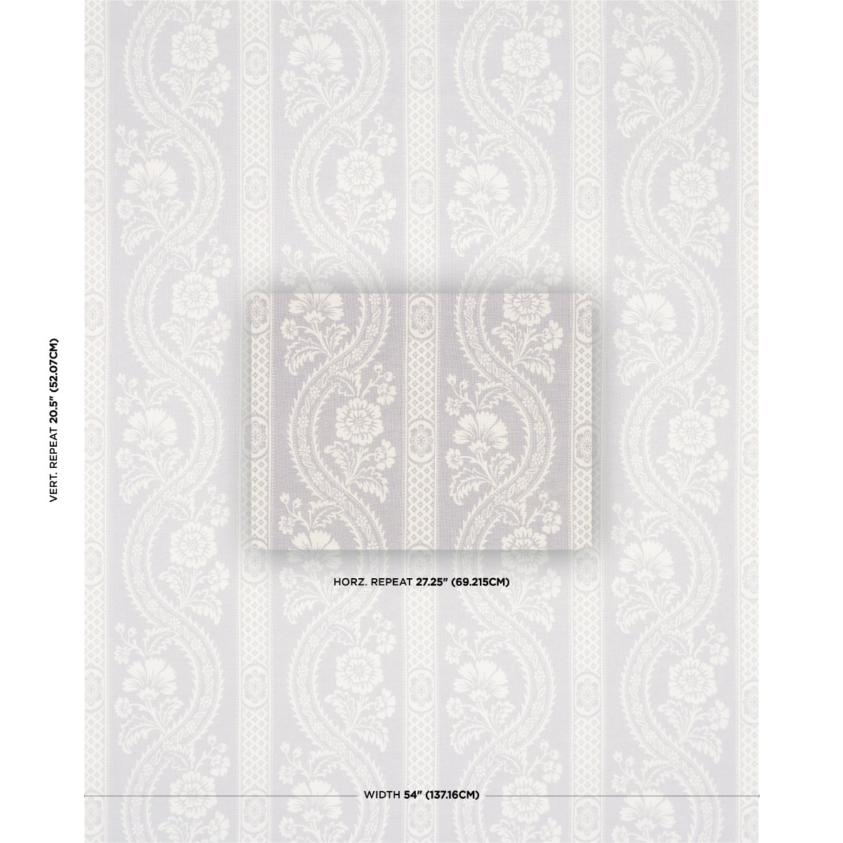 SCHUMACHER  FRENCH REVOLUTION VERSAILLES PRINTS PRINTS GREY   - 176951