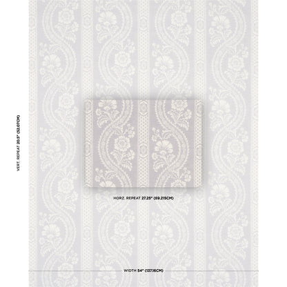 SCHUMACHER  FRENCH REVOLUTION VERSAILLES PRINTS PRINTS GREY   - 176951