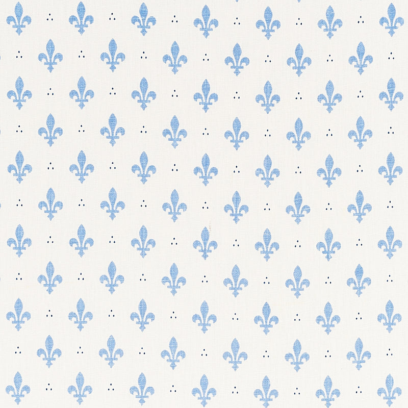 SCHUMACHER  FRENCH REVOLUTION FLEUR DE LIS   Blue   - 176960