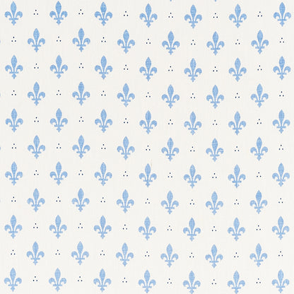 SCHUMACHER  FRENCH REVOLUTION FLEUR DE LIS   Blue   - 176960