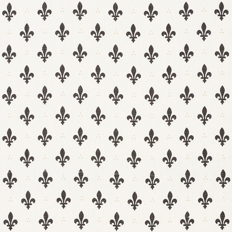 SCHUMACHER  FRENCH REVOLUTION FLEUR DE LIS   Charcoal   - 176962