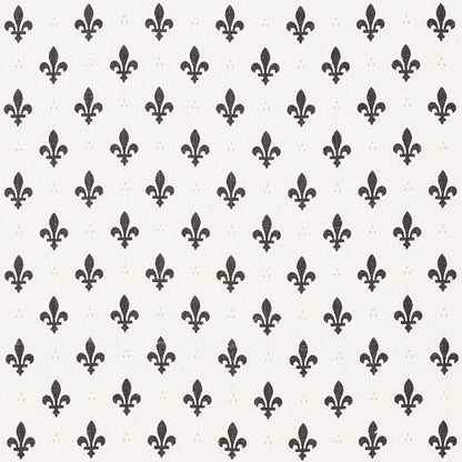 SCHUMACHER  FRENCH REVOLUTION FLEUR DE LIS   Charcoal   - 176962