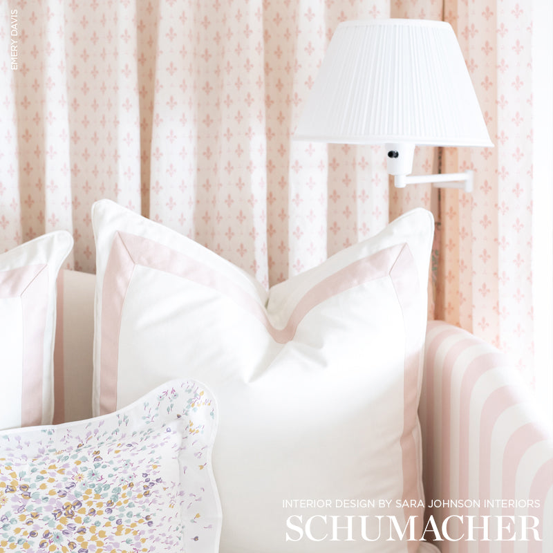 SCHUMACHER  FRENCH REVOLUTION FLEUR DE LIS   Blush   - 176963