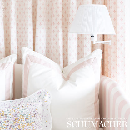 SCHUMACHER  FRENCH REVOLUTION FLEUR DE LIS   Blush   - 176963
