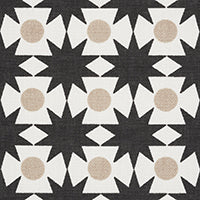 SCHUMACHER  STUDIO BON COSMOS   Black & Sand   - 177063