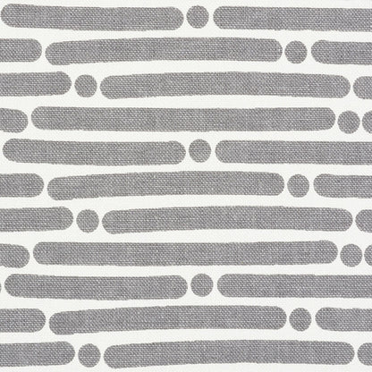 SCHUMACHER  STUDIO BON DOT DASH PRINTS PRINTS GREY   - 177104