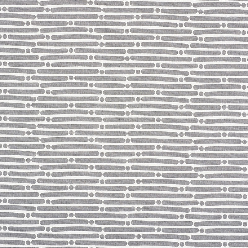 SCHUMACHER  STUDIO BON DOT DASH PRINTS PRINTS GREY   - 177104