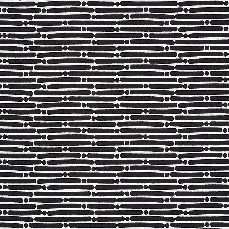 SCHUMACHER  STUDIO BON DOT DASH PRINTS PRINTS BLACK   - 177105