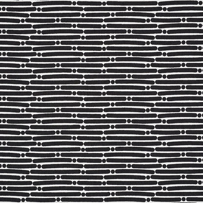 SCHUMACHER  STUDIO BON DOT DASH PRINTS PRINTS BLACK   - 177105