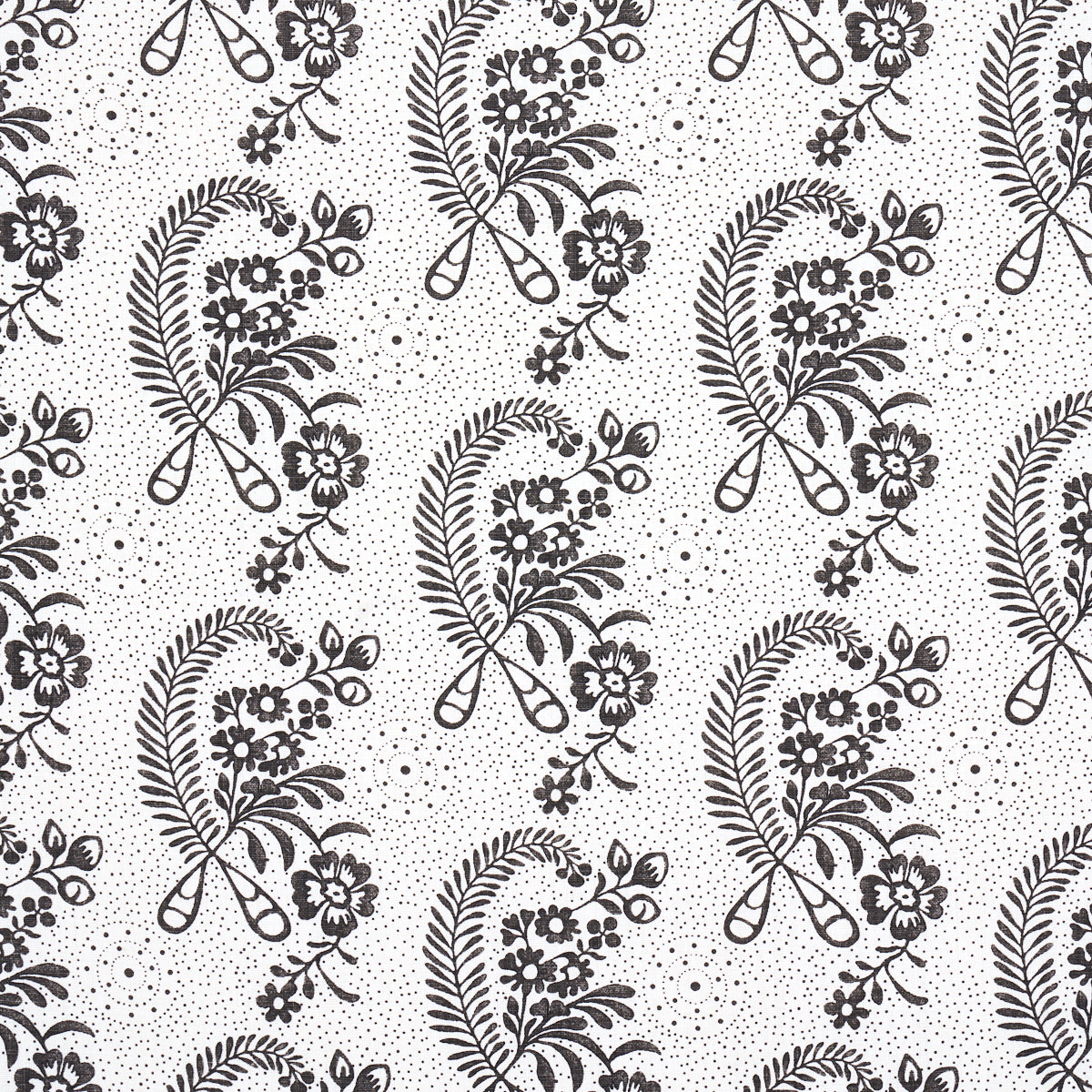 SCHUMACHER  WALLFLOWERS MILLICENT PRINTS PRINTS BLACKWORK   - 177211