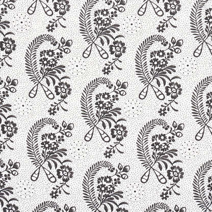 SCHUMACHER  WALLFLOWERS MILLICENT PRINTS PRINTS BLACKWORK   - 177211