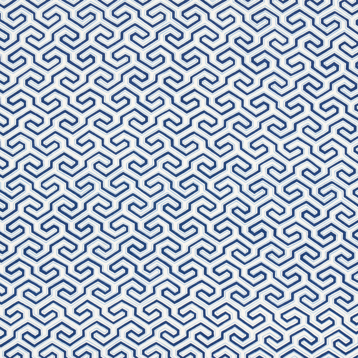 SCHUMACHER  ORIENT EXPRESS MING FRET PRINT PRINTS PRINTS BLUE   - 177280