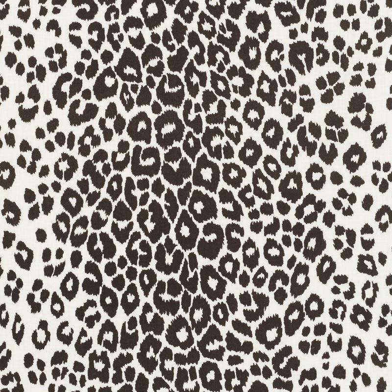 SCHUMACHER  INDOOR/OUTDOOR: PRINTS & WOVENS ICONIC LEOPARD INDOOR/OUTDOOR PRINTS PRINTS GRAPHITE   - 177324