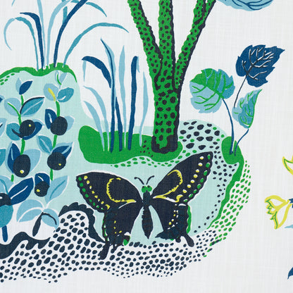 SCHUMACHER FABRIC  INDOOR/OUTDOOR: PRINTS & WOVENS CITRUS GARDEN INDOOR/OUTDOOR   POOL   - 177331