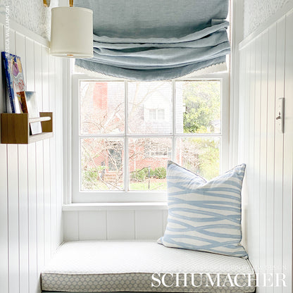 SCHUMACHER FABRIC  AU NATUREL BRUSHSTROKES   SKY   - 177342