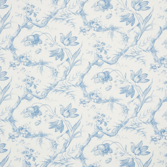 SCHUMACHER  SCHUMACHER CLASSICS TOILE DE FLEURS PRINTS PRINTS DELFT   - 177400