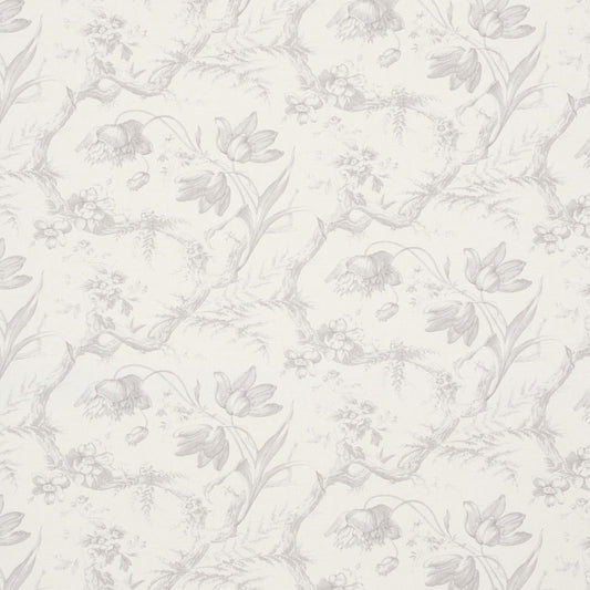 SCHUMACHER  SCHUMACHER CLASSICS TOILE DE FLEURS PRINTS PRINTS GRISAILLE   - 177401
