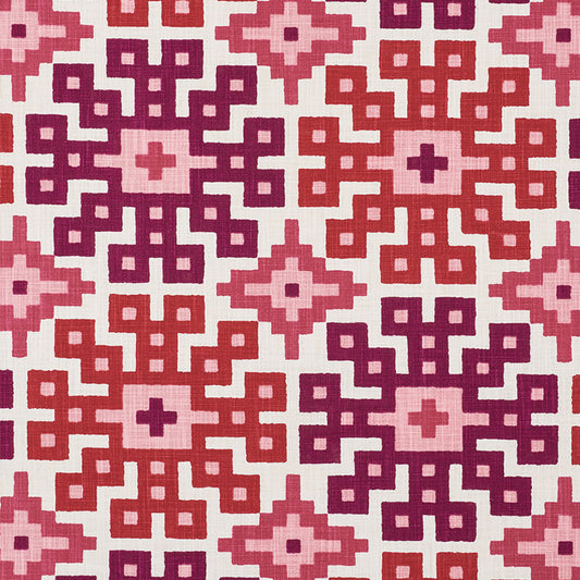 SCHUMACHER  HAPPY TOGETHER PALMETTO PRINT   Valentine   - 177452