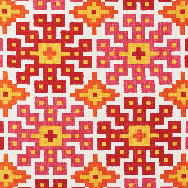 SCHUMACHER  HAPPY TOGETHER PALMETTO PRINT   Tropical   - 177453