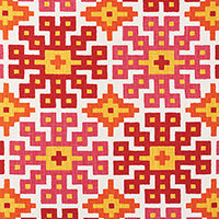 SCHUMACHER  HAPPY TOGETHER PALMETTO PRINT   Tropical   - 177453