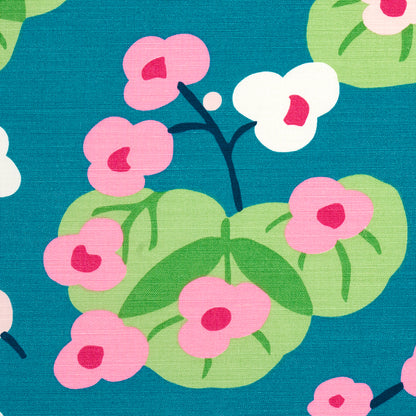 SCHUMACHER  PRINT HAPPY SAKU CUT VELVET CUT VELVET PEACOCK   - 177481