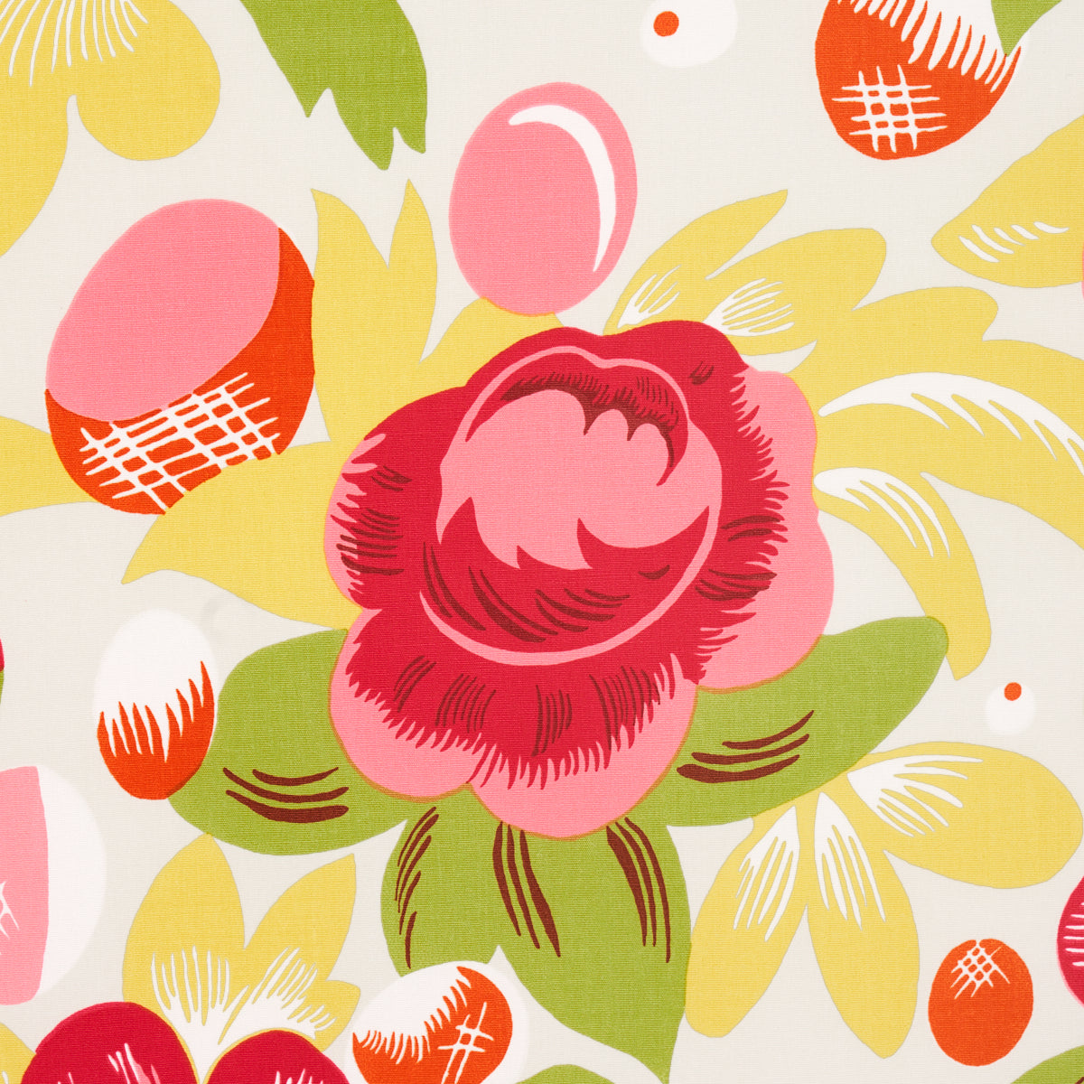 SCHUMACHER  FASHION FORWARD JUIN PRINTS PRINTS POPPY , YELLOW   - 177531